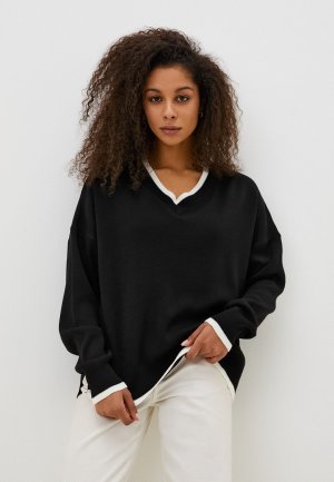 Пуловер Imocean. Цвет: черный