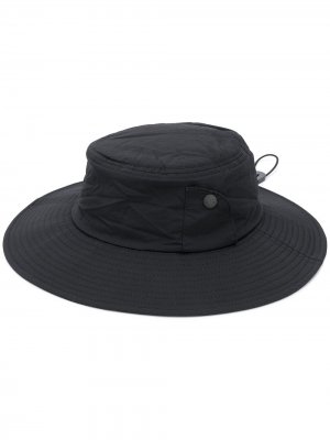 Шляпа с широкими полями A-COLD-WALL*. Цвет: черный