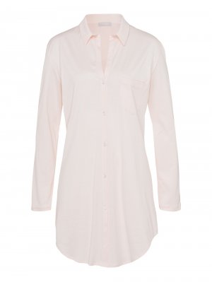 Ночная рубашка Hanro Cotton Deluxe 90cm, розовый