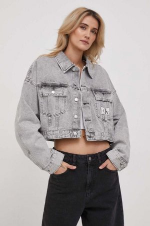 Джинсовая куртка , серый Calvin Klein Jeans