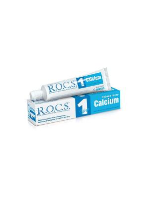 Зубная паста UNO Calcium Кальций 74 гр R.O.C.S.. Цвет: белый