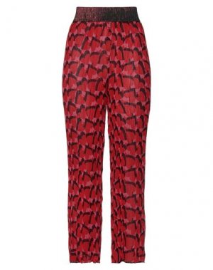 Повседневные брюки ANNA SUI. Цвет: красный