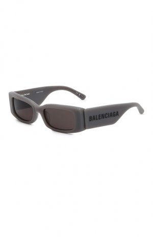 Солнцезащитные очки Balenciaga. Цвет: серый