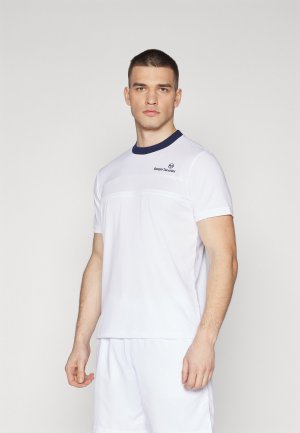 Спортивная футболка SPECCHIO , цвет white/navy Sergio Tacchini