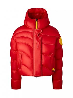 Двусторонняя укороченная куртка-пуховик x Pyer Moss Wave , красный Canada Goose