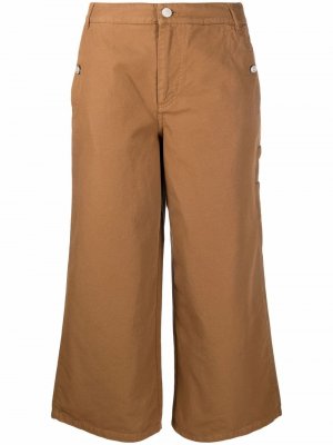 Укороченные брюки чинос Kenzo. Цвет: коричневый