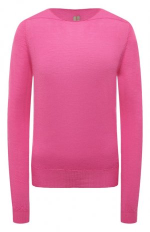 Кашемировый пуловер Rick Owens. Цвет: розовый