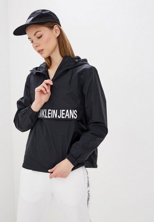 Ветровка Calvin Klein Jeans. Цвет: черный