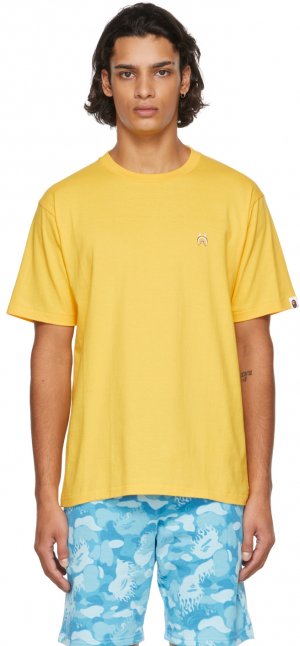 Yellow Shark One Point T-Shirt BAPE. Цвет: yex yellow