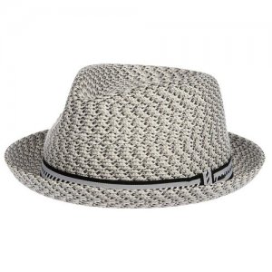 Шляпа хомбург BAILEY 81690 MANNES, размер 59. Цвет: серый
