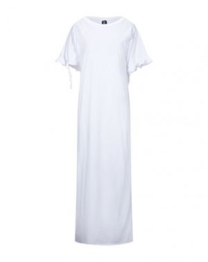 Длинное платье GIN & GER. Цвет: белый