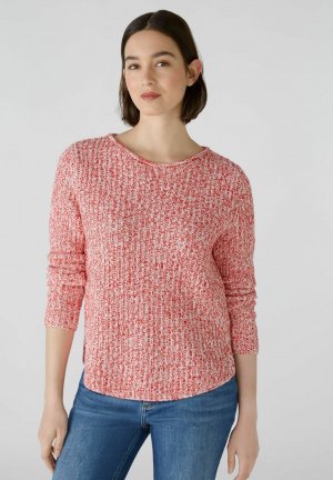 Вязаный свитер NAOLIN , цвет red white Oui