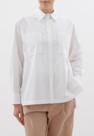 Блуза PESERICO. Цвет: белый