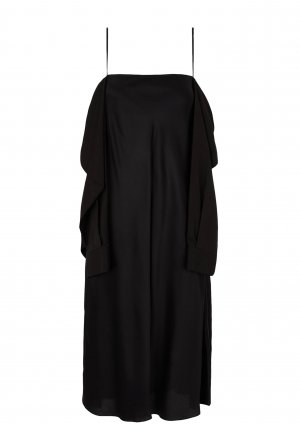 Платье MM6 Maison Margiela. Цвет: черный