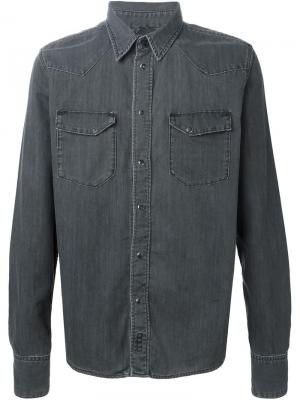 Джинсовая рубашка Jonis Nudie Jeans Co. Цвет: серый