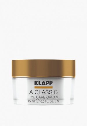 Крем для кожи вокруг глаз Klapp A CLASSIC Eye Care Cream, 15 мл. Цвет: белый