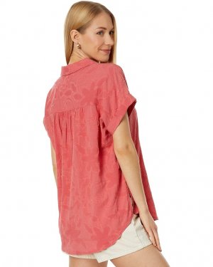 Рубашка Kathryn Jacquard Shirt, цвет Guava Splendid