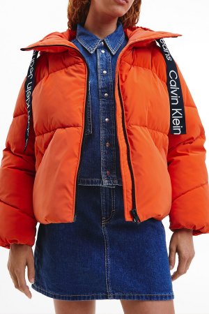 ОРАНЖЕВОЕ Пальто для женщин/девочек , оранжевый Calvin Klein