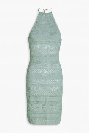 Платье мини Odeta крючком , зеленый шалфей Tigerlily