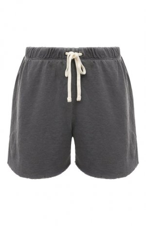 Хлопковые шорты James Perse. Цвет: серый