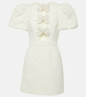 Свадебное мини-платье ophelia с бантом , белый Rebecca Vallance
