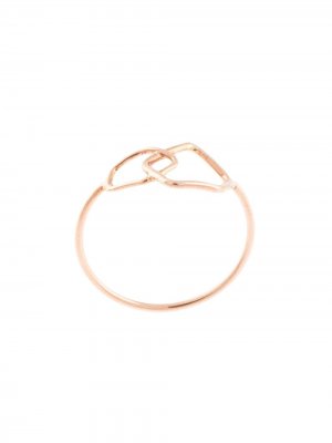Кольцо Calder из розового золота Natalie Marie. Цвет: золотистый