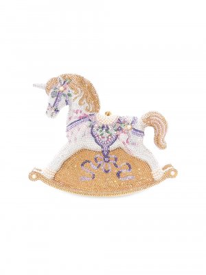 Цепочка-клатч Rocking Horse Crystal Judith Leiber Couture