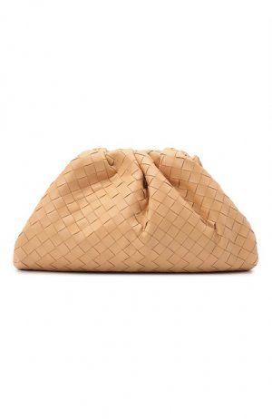 Клатч Pouch Bottega Veneta. Цвет: бежевый