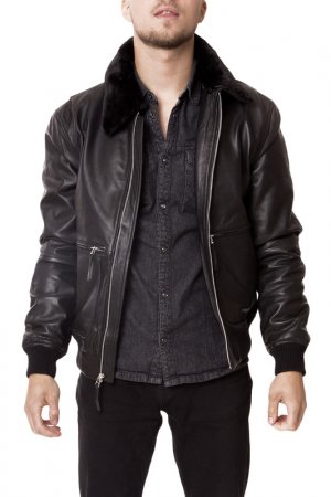 Jacket Isaco & Kawa. Цвет: black