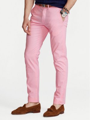 Узкие брюки чиносы, розовый Polo Ralph Lauren