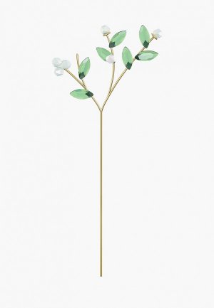 Фигурка декоративная Swarovski® Garden Tales, Омела, 15.8х6.7х1.1 см. Цвет: разноцветный