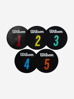 Набор для баскетбола NCAA Pro Mini Hoop Kit, Черный Wilson. Цвет: черный
