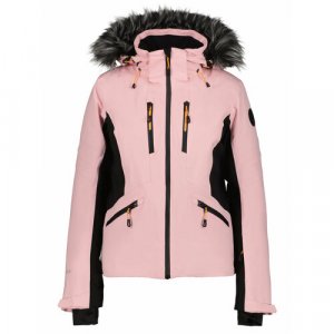 Куртка Fayette, размер 38, розовый, черный ICEPEAK. Цвет: розовый/черный