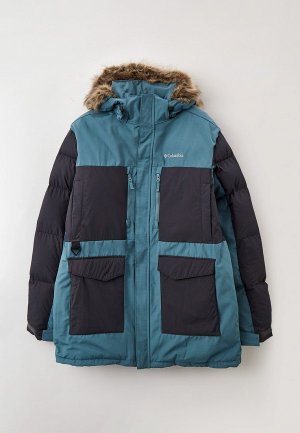 Куртка утепленная Columbia Marquam Peak Fusion™ Parka. Цвет: бирюзовый