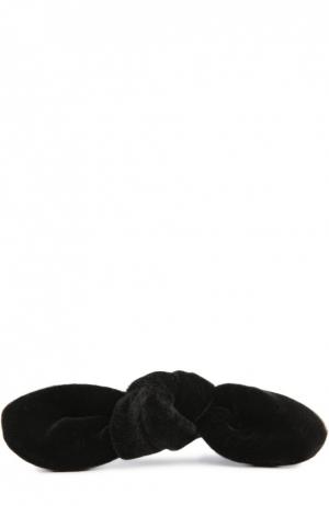 Резинка для волос Jennifer Ouellette. Цвет: черный