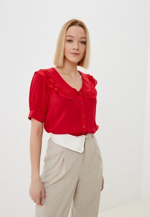 Блуза Naf. Цвет: красный