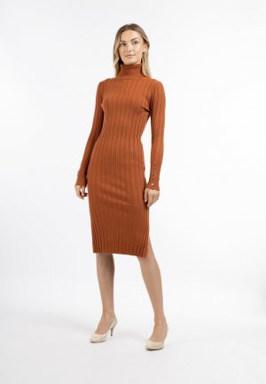 Вязаное платье , коричневый DreiMaster