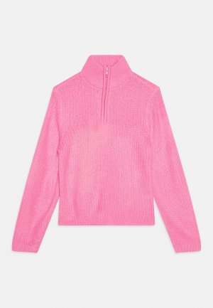 Вязаный свитер KOGSILLE HALF ZIP HIGHNECK Kids ONLY, цвет begonia pink Only