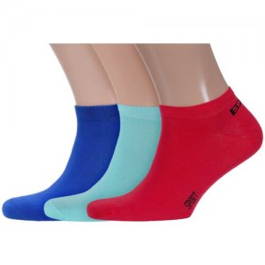 Комплект из 3 пар мужских носков микс 4, размер 25 (39-41) ХОХ. Цвет: мультиколор