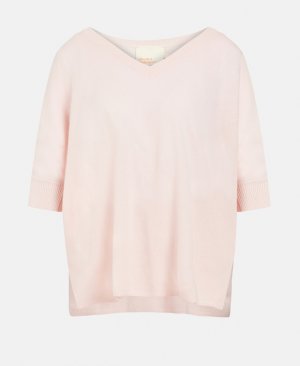 Пуловер с короткими рукавами , розовый Absolut Cashmere