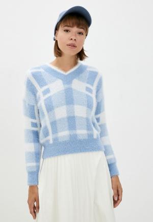 Пуловер Rinascimento. Цвет: голубой