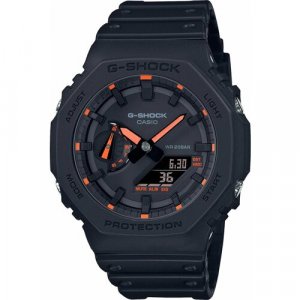 Наручные часы G-Shock, черный, оранжевый CASIO. Цвет: черный/оранжевый
