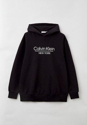 Худи Calvin Klein BIG&TALL. Цвет: черный