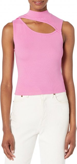 Майка с вырезом под горло , цвет Fuchsia/Pink Hudson Jeans