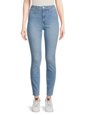 Эластичные джинсы-скинни Monica со сверхвысокой посадкой L'Agence, цвет Napa L'AGENCE