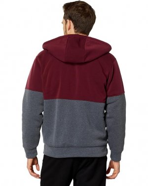 Худи U.S. POLO ASSN. Embossed Color-Block Hoodie, цвет Maroon Banner