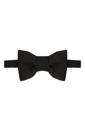 Шелковый галстук-бабочка Tom Ford. Цвет: чёрный