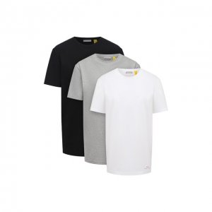 Комплект из трех футболок 6 Moncler х 1017 Alyx 9SM Genius. Цвет: разноцветный