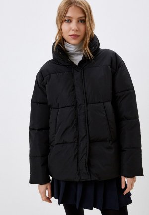 Куртка утепленная Zolla. Цвет: черный