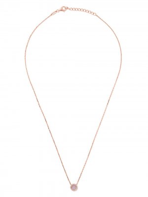 Цепочка на шею Miami RD из розового золота с бриллиантами и жемчугом AS29. Цвет: золотистый